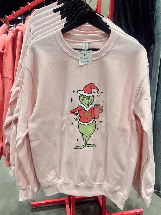 Boujee Grinch Sweatshirt