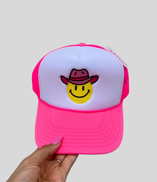 Neon Cowgirl Trucker Hat