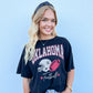 Oklahoma Football- Black Tee