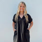 Beach Escape Dress- BLACK