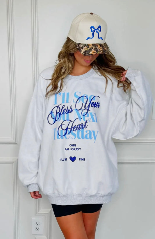 Bless Your Heart Inside Out Sweatshirt