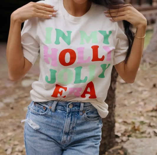 Holly Jolly Era Tee