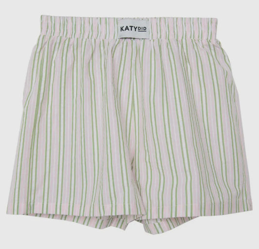 Boxer Shorts- Light Pink & Kelly Green