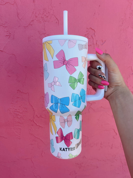 Coquette Bows 38oz Tumbler