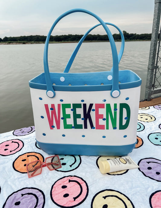 Weekend Rubber Tote