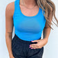 Basic Bodysuit- SKY BLUE