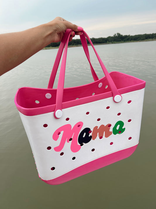 Mama Rubber Tote