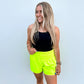 Cool Breeze Shorts- HIGHLIGHTER YELLOW