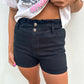 Paper Bag Denim Shorts